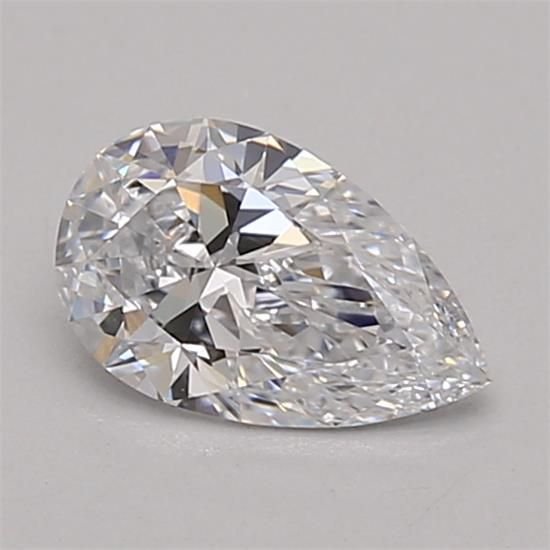 0.56ct E VVS1 Rare Carat Ideal Cut Pear Lab Grown Diamond