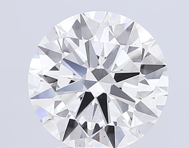5.52ct H VS2 Excellent Cut Round Lab Grown Diamond