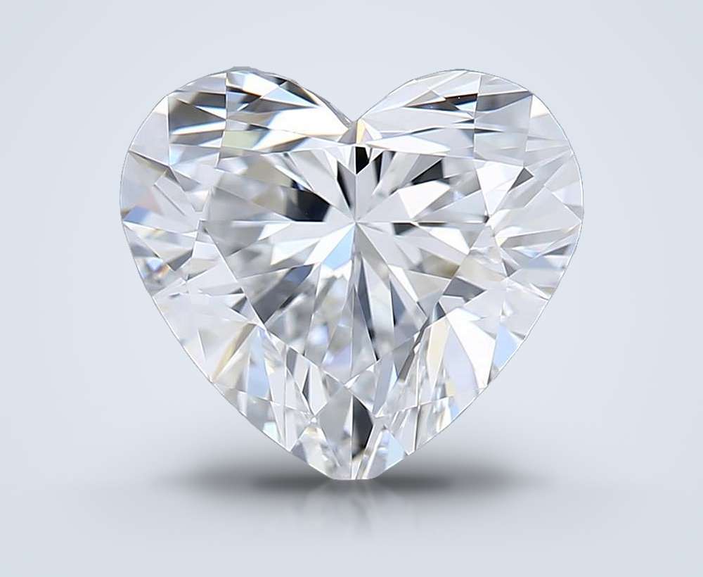 1.74 Carat Heart Lab Diamond