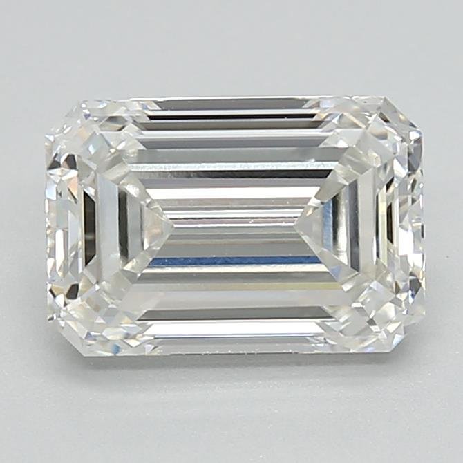 1.80ct G VVS2 Excellent Cut Emerald Lab Grown Diamond