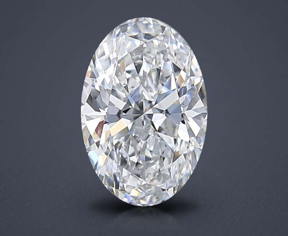 2.65 Carat Oval Lab Diamond
