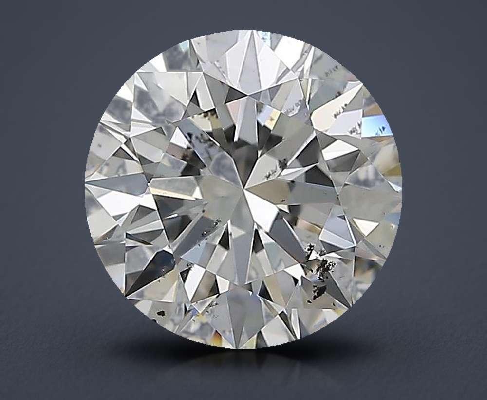 2.52 Carat Round Natural Diamond