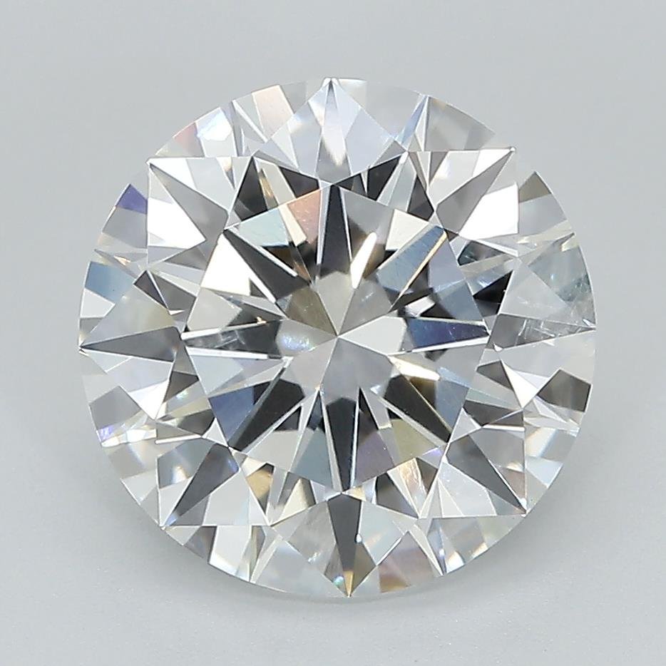 4.06ct E SI1 Rare Carat Ideal Cut Round Lab Grown Diamond