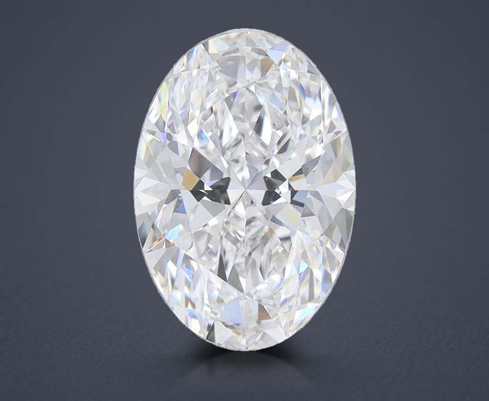 3.50 Carat Oval Lab Diamond