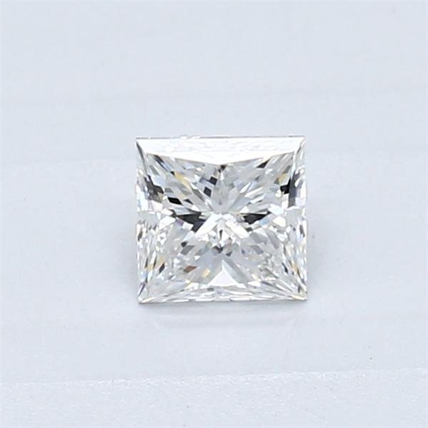 0.35ct D SI1 Excellent Cut Princess Diamond