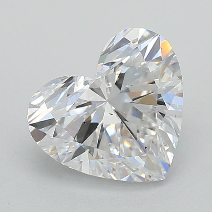 1.59ct E VS2 Rare Carat Ideal Cut Heart Lab Grown Diamond