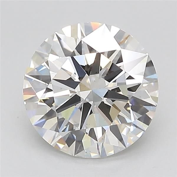 2.02ct F VS2 Rare Carat Ideal Cut Round Lab Grown Diamond