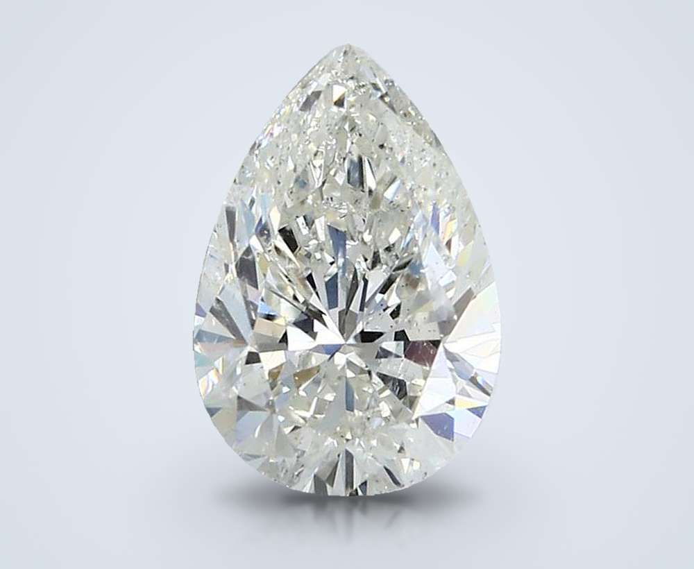 2.50 Carat Pear Natural Diamond