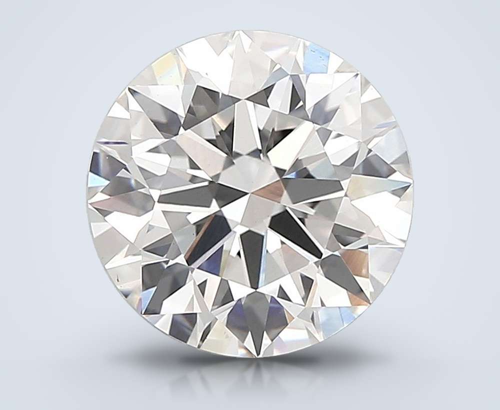 4.26 Carat Round Lab Diamond