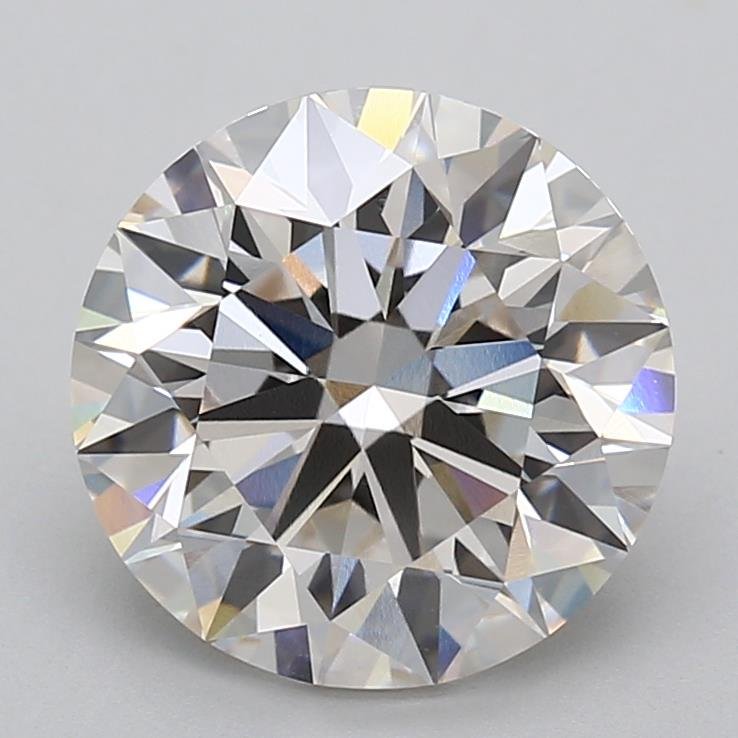 5.02ct H VVS2 Excellent Cut Round Lab Grown Diamond