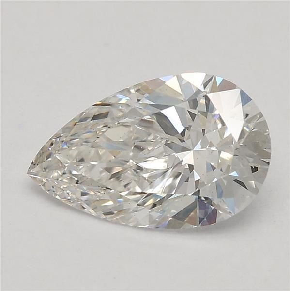 0.74ct F VS1 Rare Carat Ideal Cut Pear Lab Grown Diamond