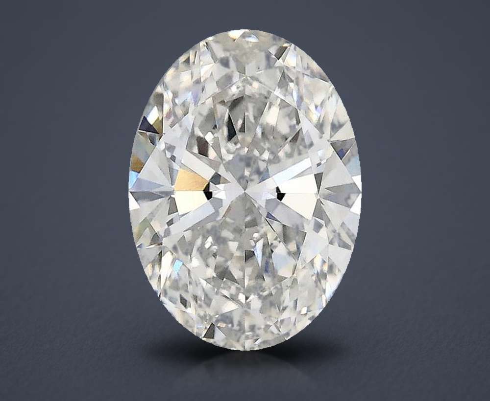 1.54 Carat Oval Lab Diamond