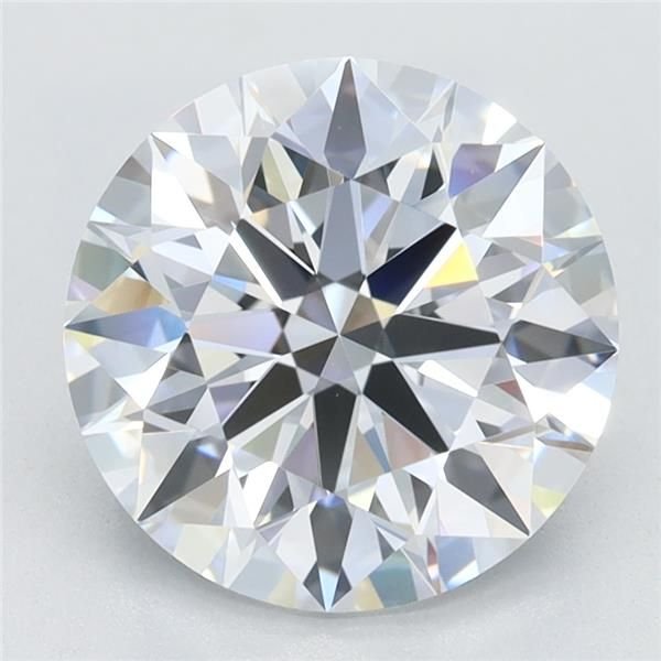 2.67ct E VVS1 Rare Carat Ideal Cut Round Lab Grown Diamond