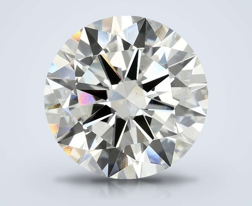 3.72 Carat Round Lab Diamond