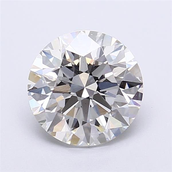 2.58ct G VS1 Rare Carat Ideal Cut Round Lab Grown Diamond