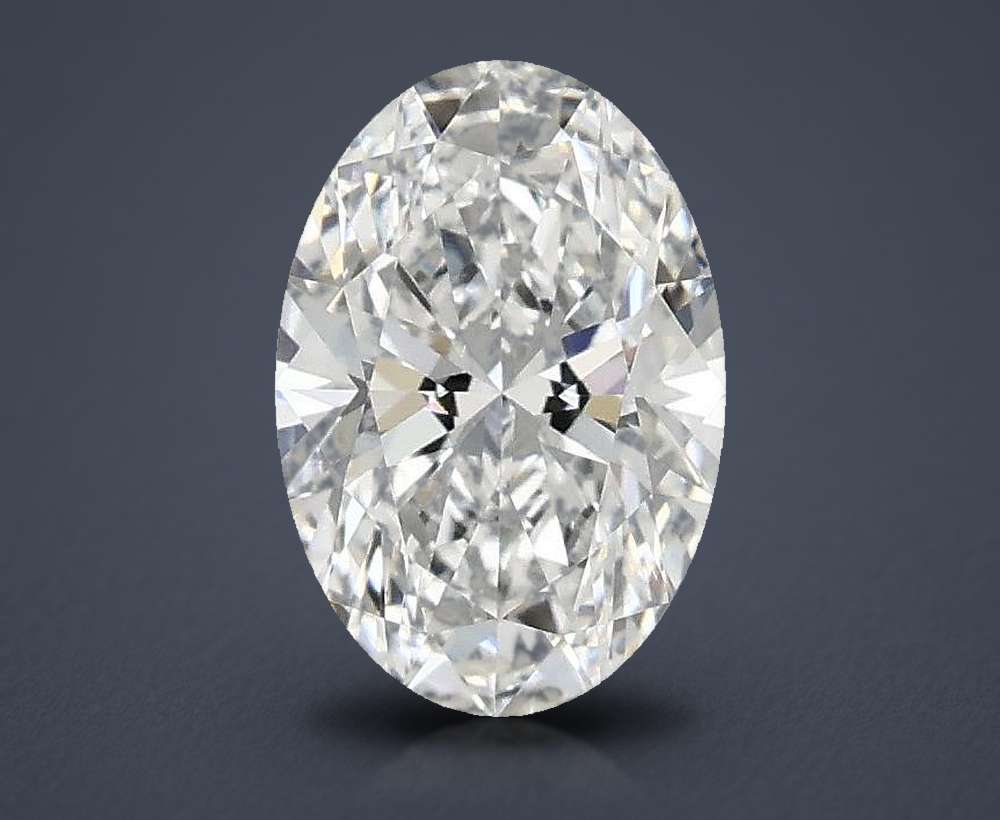 1.00 Carat Oval Lab Diamond