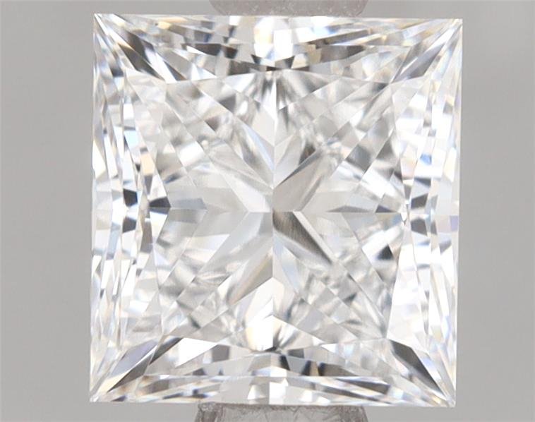 1.12ct E VVS2 Rare Carat Ideal Cut Princess Lab Grown Diamond