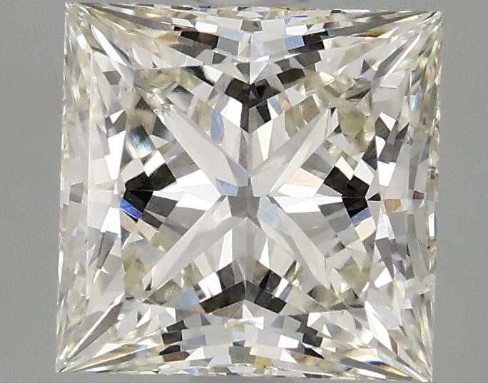 2.60ct I VS2 Rare Carat Ideal Cut Princess Lab Grown Diamond