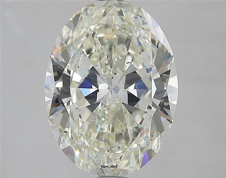 3.50ct K SI1 Rare Carat Ideal Cut Oval Diamond