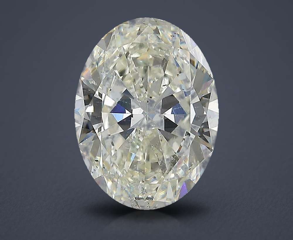 3.50 Carat Oval Natural Diamond