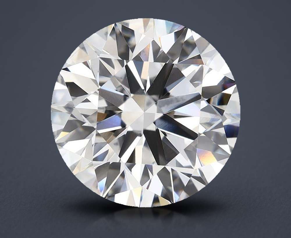 7.08 Carat Round Lab Diamond