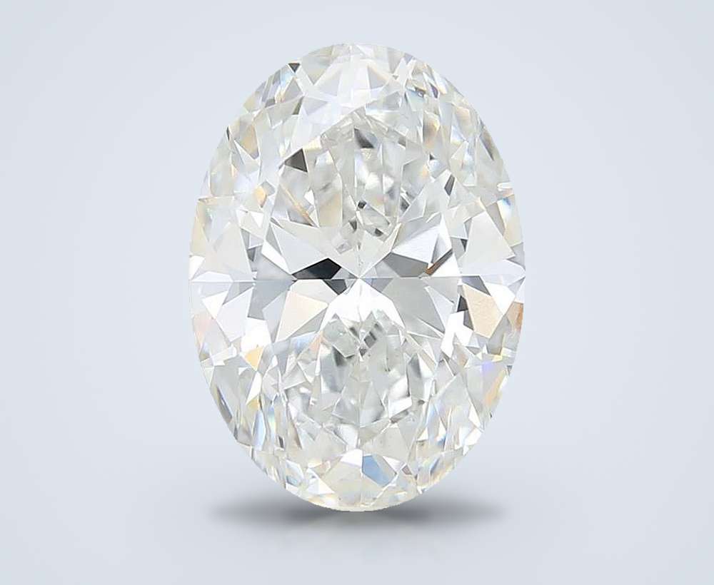 8.01 Carat Oval Lab Diamond
