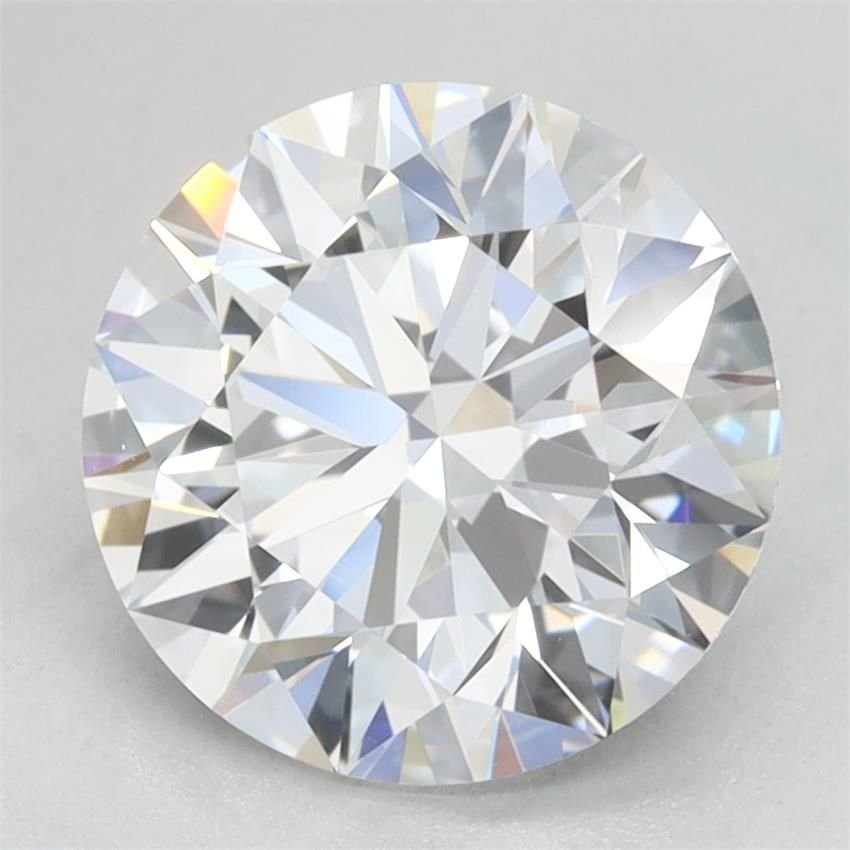 2.37ct D IF Rare Carat Ideal Cut Round Lab Grown Diamond