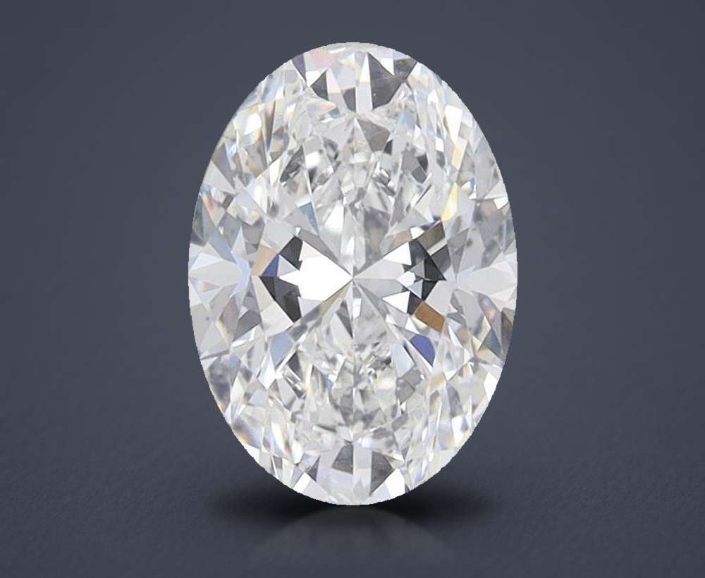 1.43 Carat Oval Lab Diamond