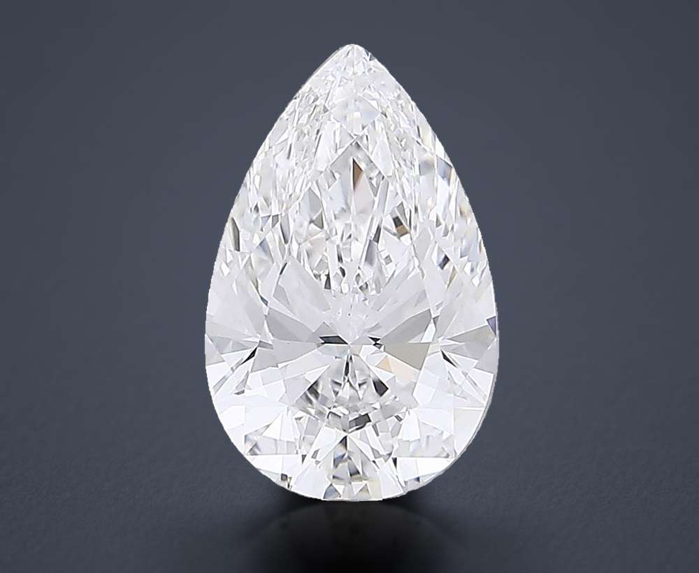 2.68 Carat Pear Lab Diamond