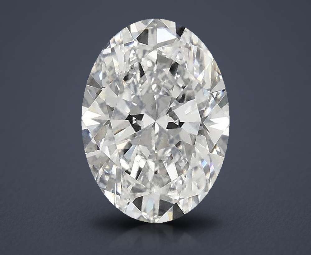 1.58 Carat Oval Lab Diamond