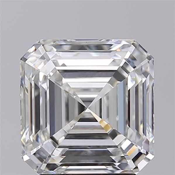 3.36ct G VS1 Rare Carat Ideal Cut Asscher Lab Grown Diamond