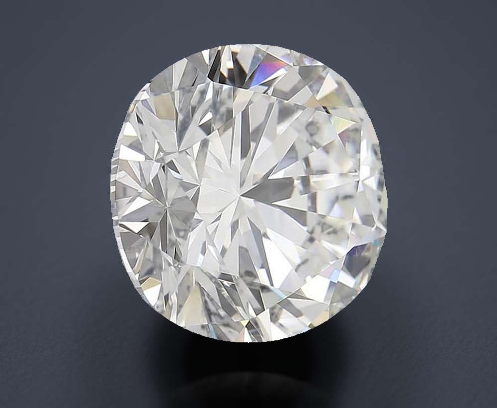 7.78 Carat Round Lab Diamond