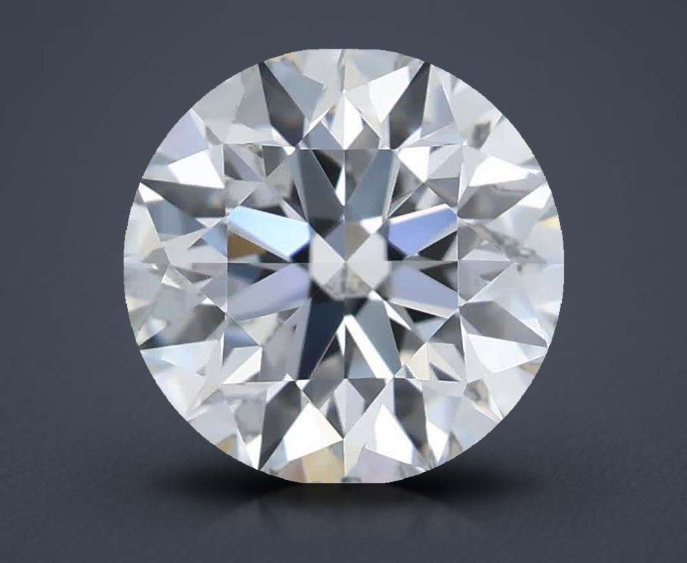 0.53 Carat Round Lab Diamond