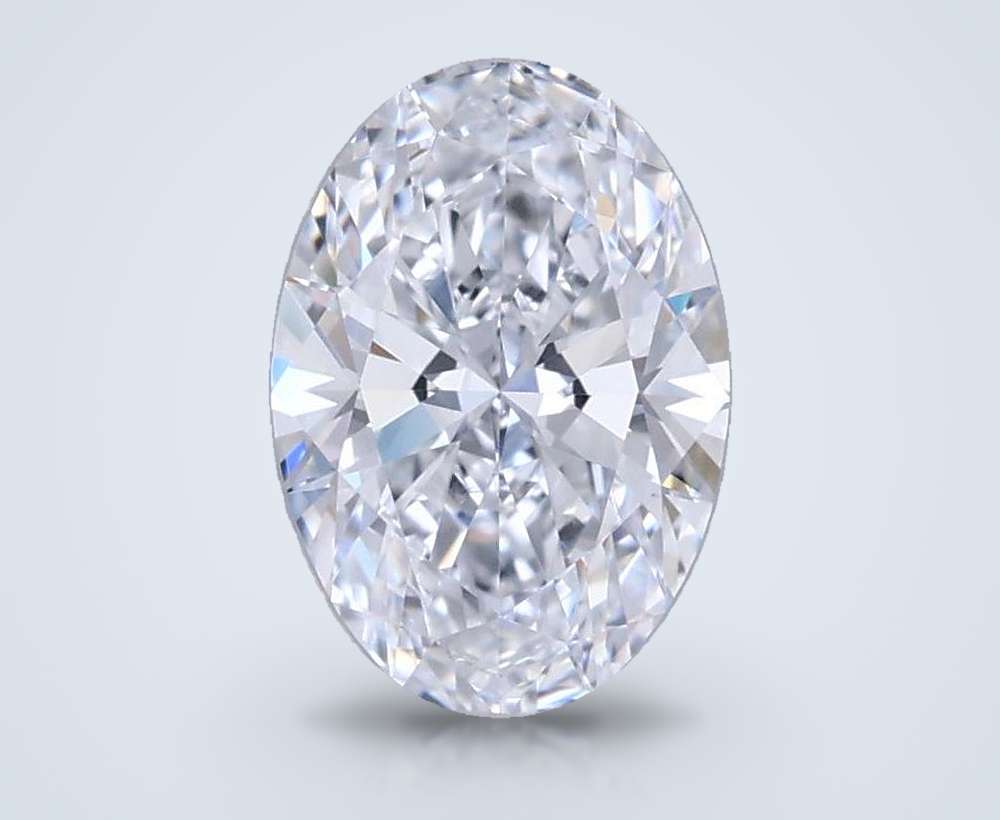 1.00 Carat Oval Lab Diamond
