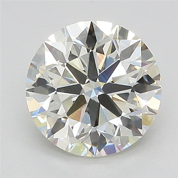 2.01ct J VS1 Ideal Cut Round Lab Grown Diamond