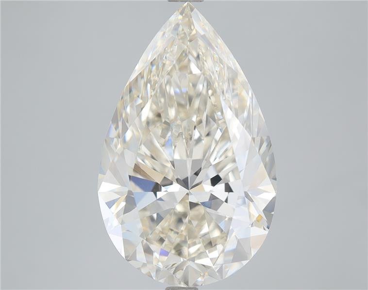 6.02ct I VVS1 Rare Carat Ideal Cut Pear Diamond