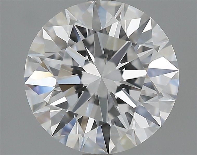 2.62ct D FL Rare Carat Ideal Cut Round Diamond