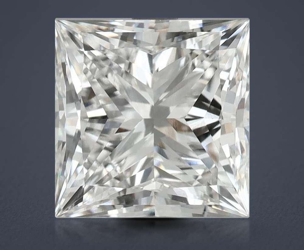 3.97 Carat Princess Lab Diamond
