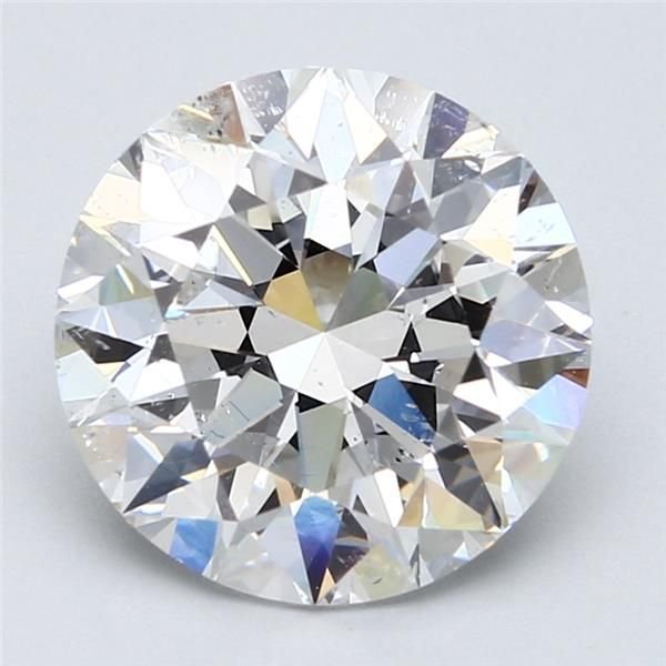 4.80ct D SI1 Rare Carat Ideal Cut Round Diamond