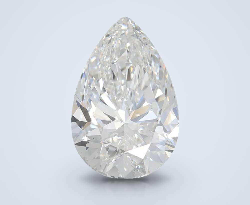 3.41 Carat Pear Lab Diamond