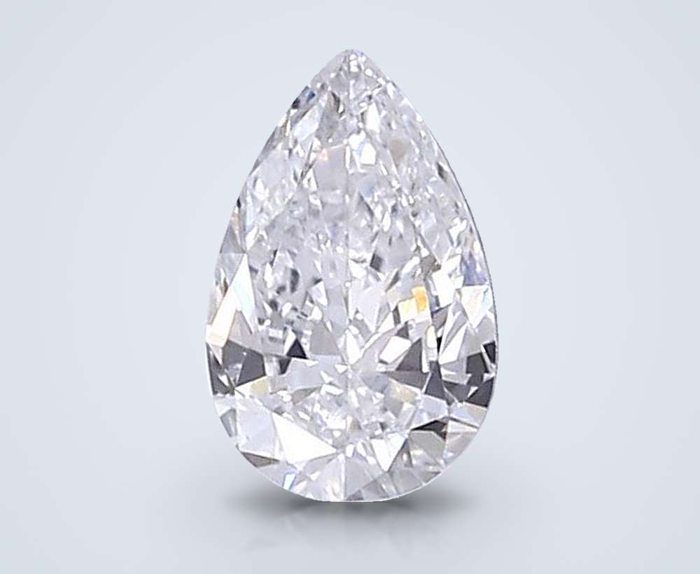 0.60 Carat Pear Lab Diamond