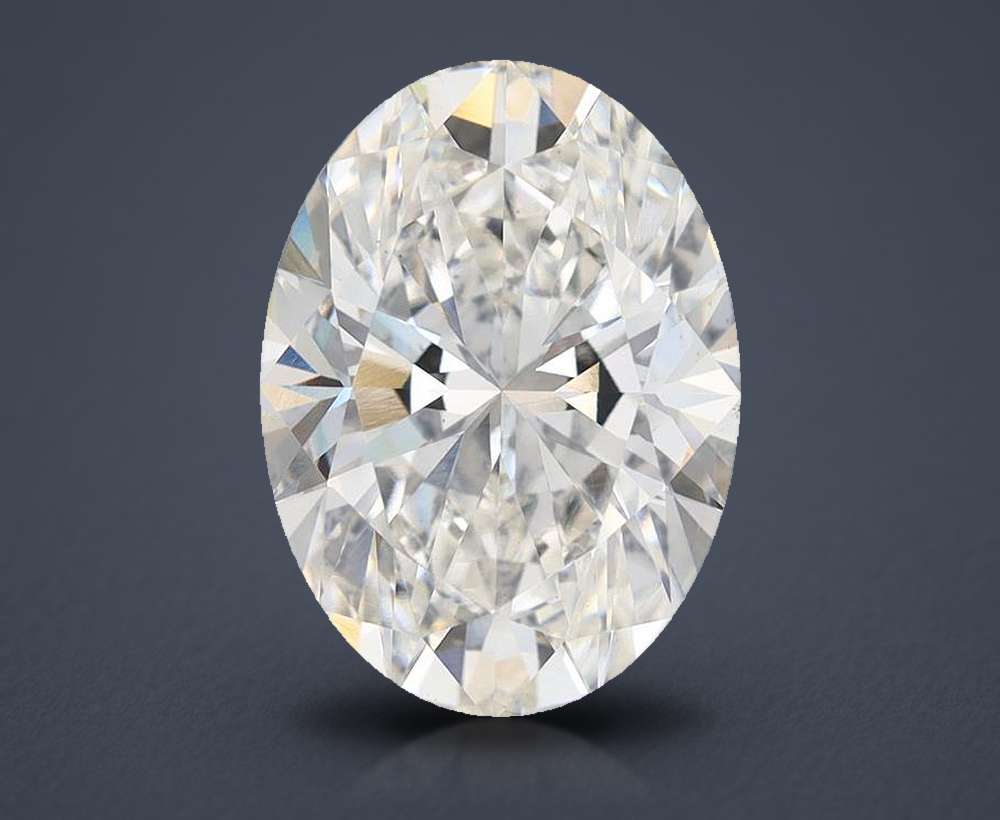 5.02 Carat Oval Lab Diamond