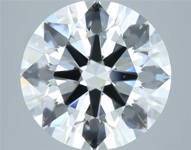 4.61ct H VS1 Rare Carat Ideal Cut Round Diamond