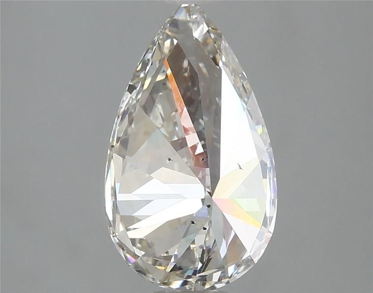 2.09ct H SI1 Rare Carat Ideal Cut Pear Lab Grown Diamond