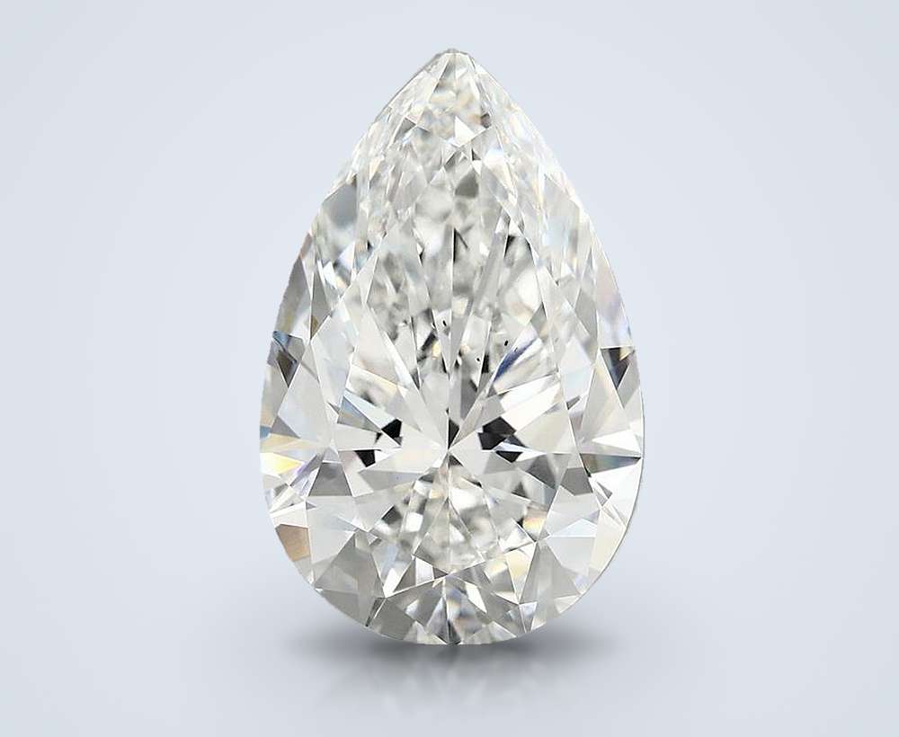6.10 Carat Pear Lab Diamond