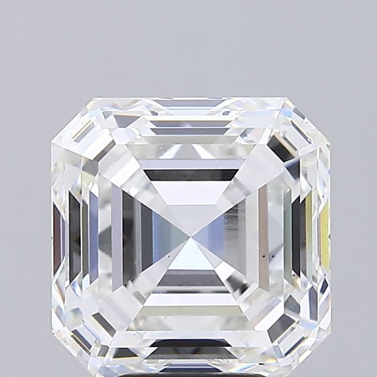 6.01ct E VS1 Excellent Cut Asscher Lab Grown Diamond