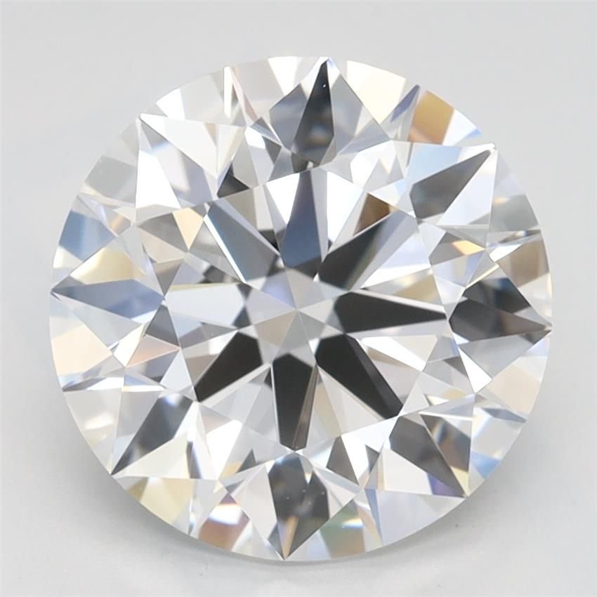 3.00ct D IF Rare Carat Ideal Cut Round Lab Grown Diamond