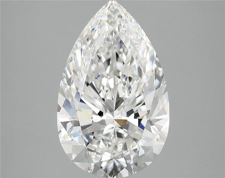 3.93 Carat Pear Lab Diamond