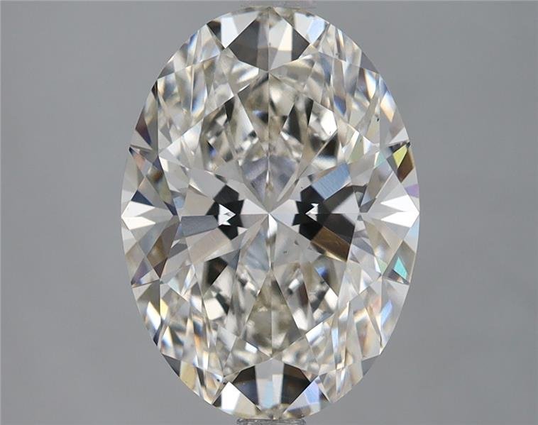 3.59ct I VS2 Rare Carat Ideal Cut Oval Lab Grown Diamond