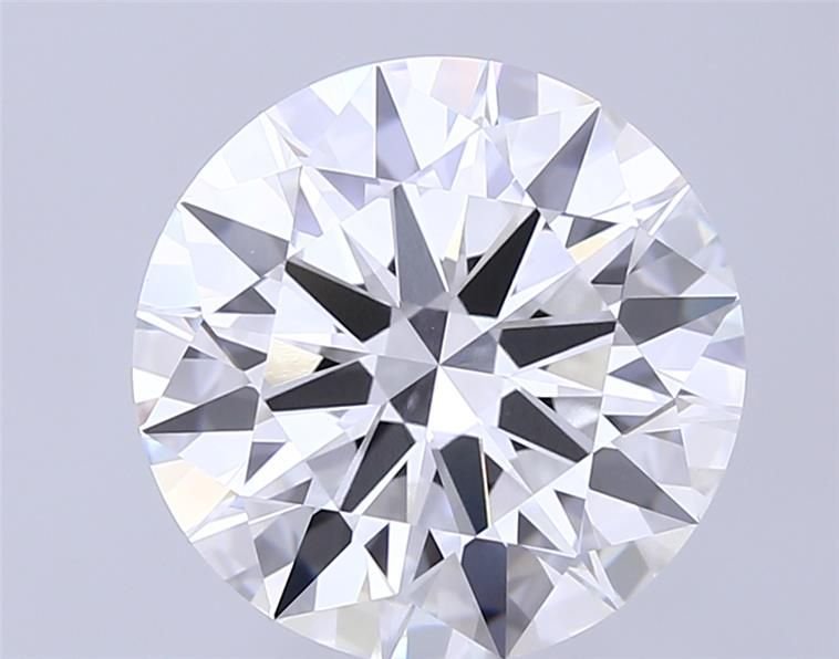 6.04 Carat Round Lab Diamond